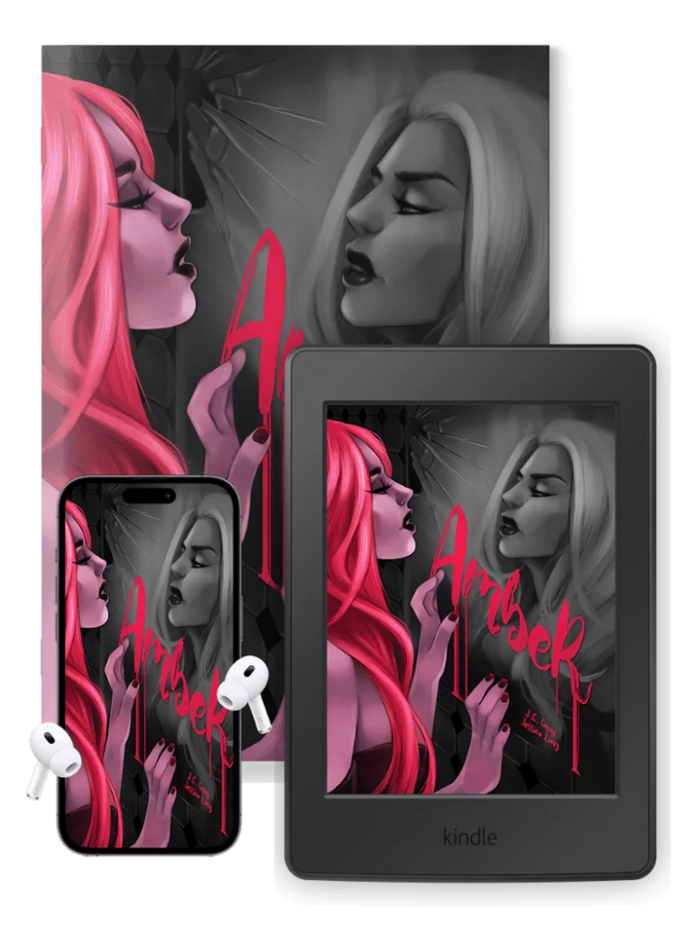 Capa Conto Amber e audiobook